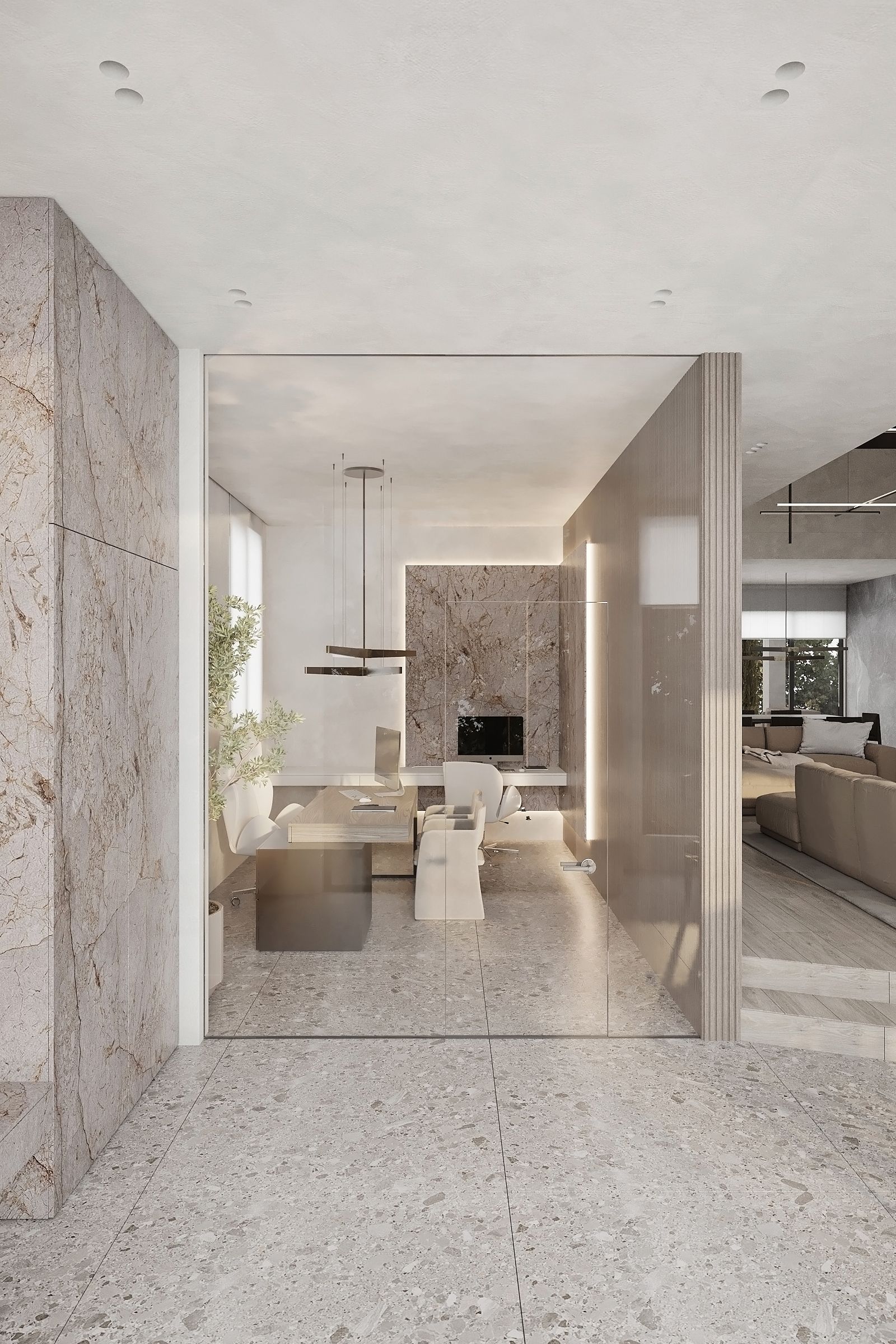 Elegant hallway